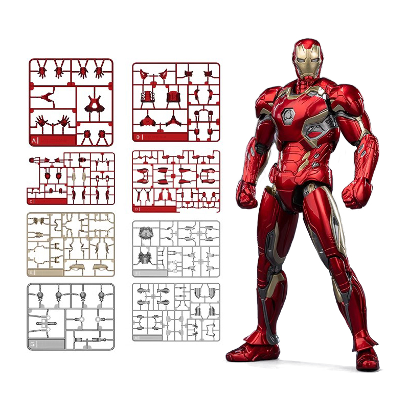 Model Kit Deadpool - Original Marvel Assembled Model ABS Joint
