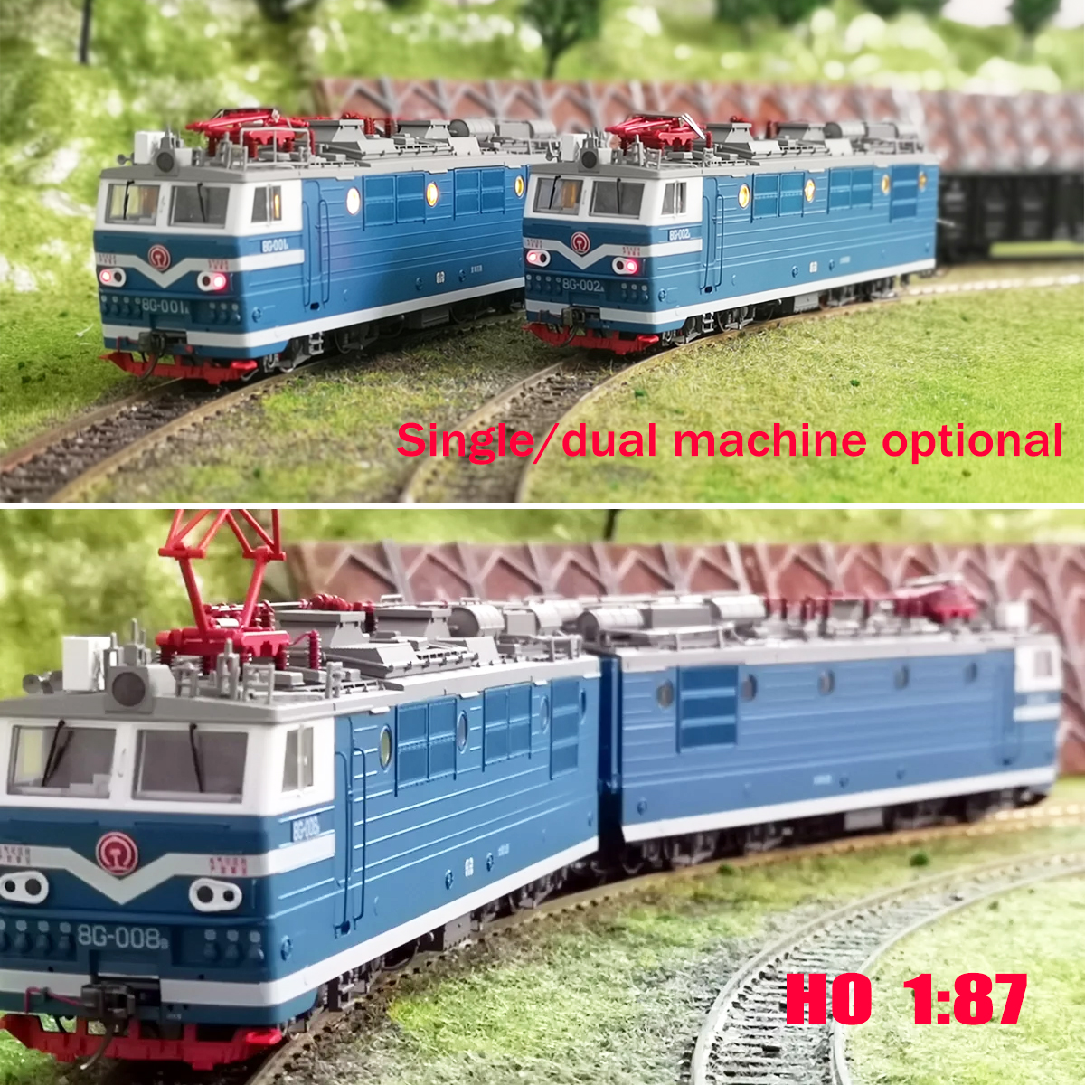 Model Kit Train - CMR Train Model 8G Electric Locomotive