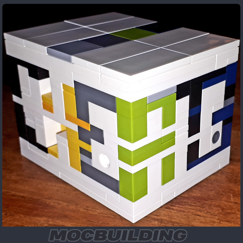 Model Kit Chemistry - Moc Building Blocks Intelligence Decryption Box