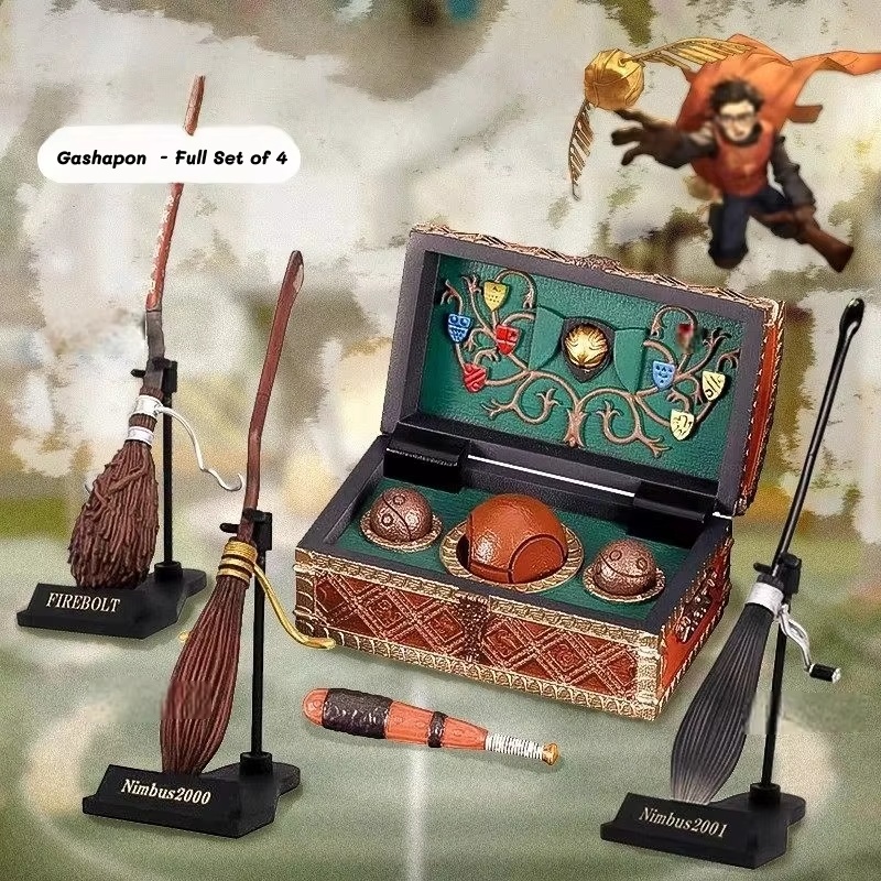 Model Kit Harry Potter - T-ARTS Hobby Gacha Hogwarts Flying Broomstick