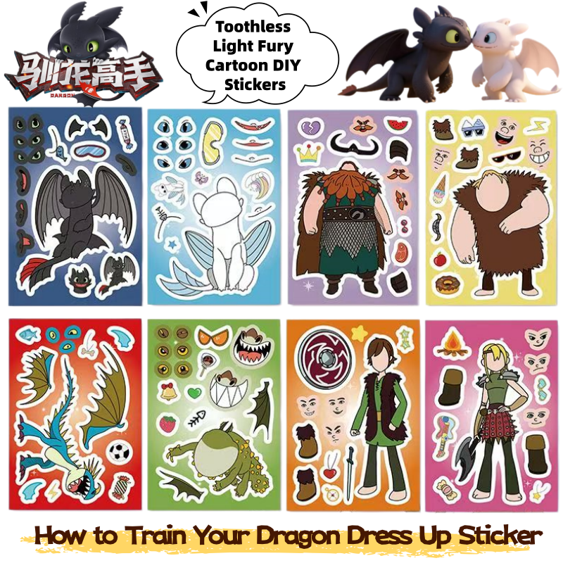 Model Kit Train - New How to Train Your Dragon
