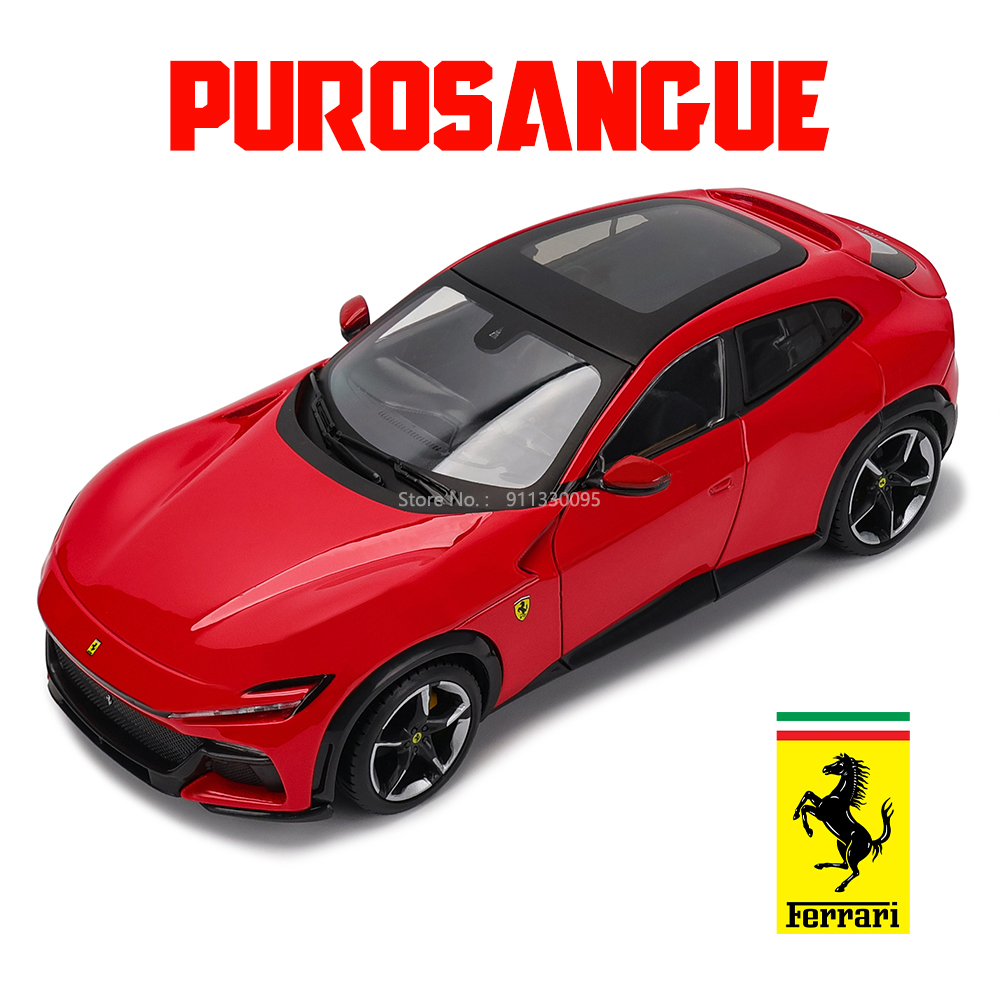 Bburago 1:24 Scale NEW Ferrari - مراجعة Model Kit Ferrari وسعره