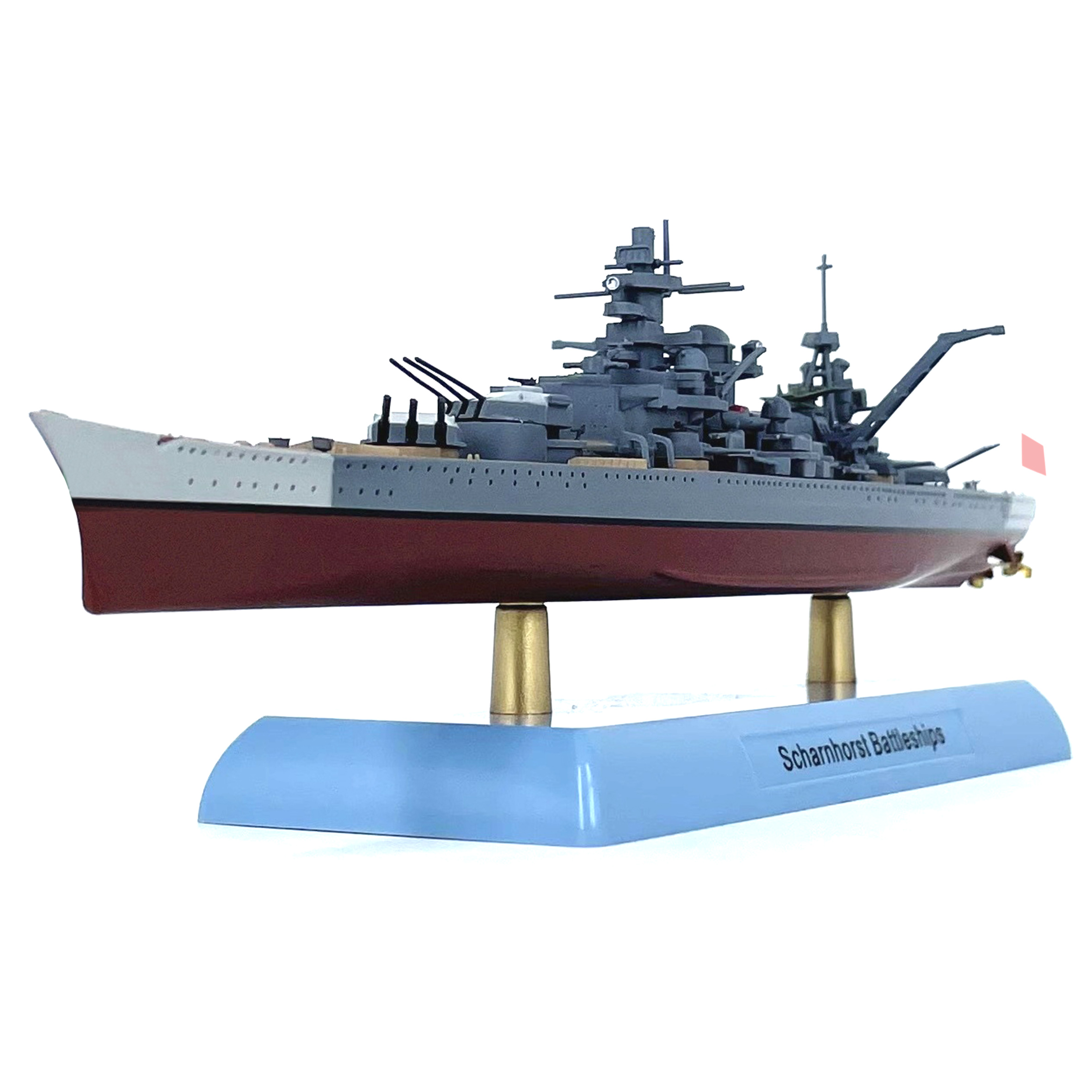 1: 1000 WW2 Model of the Germa - مراجعة Model Kit Battleship وسعره