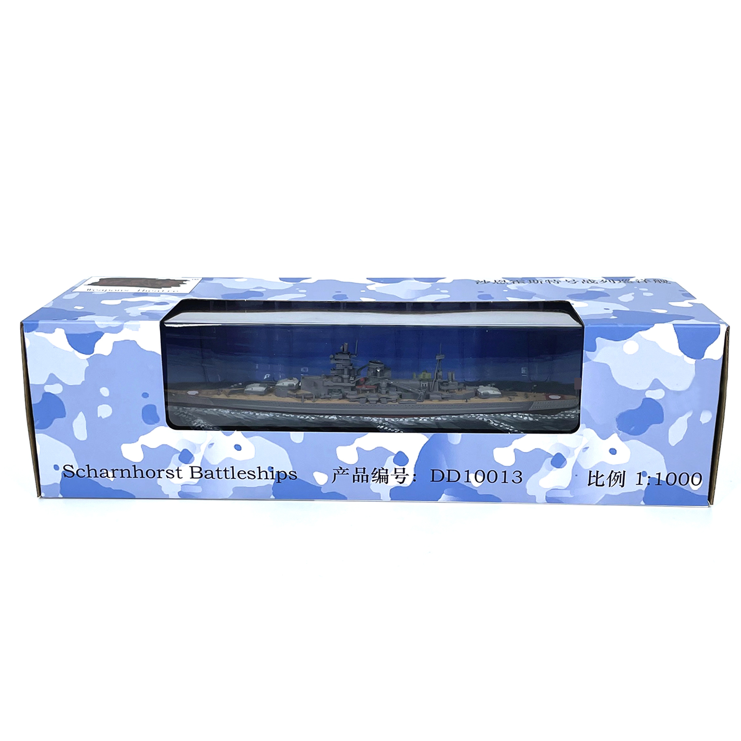 1: 1000 WW2 Model of the Germa - مراجعة Model Kit Battleship وسعره