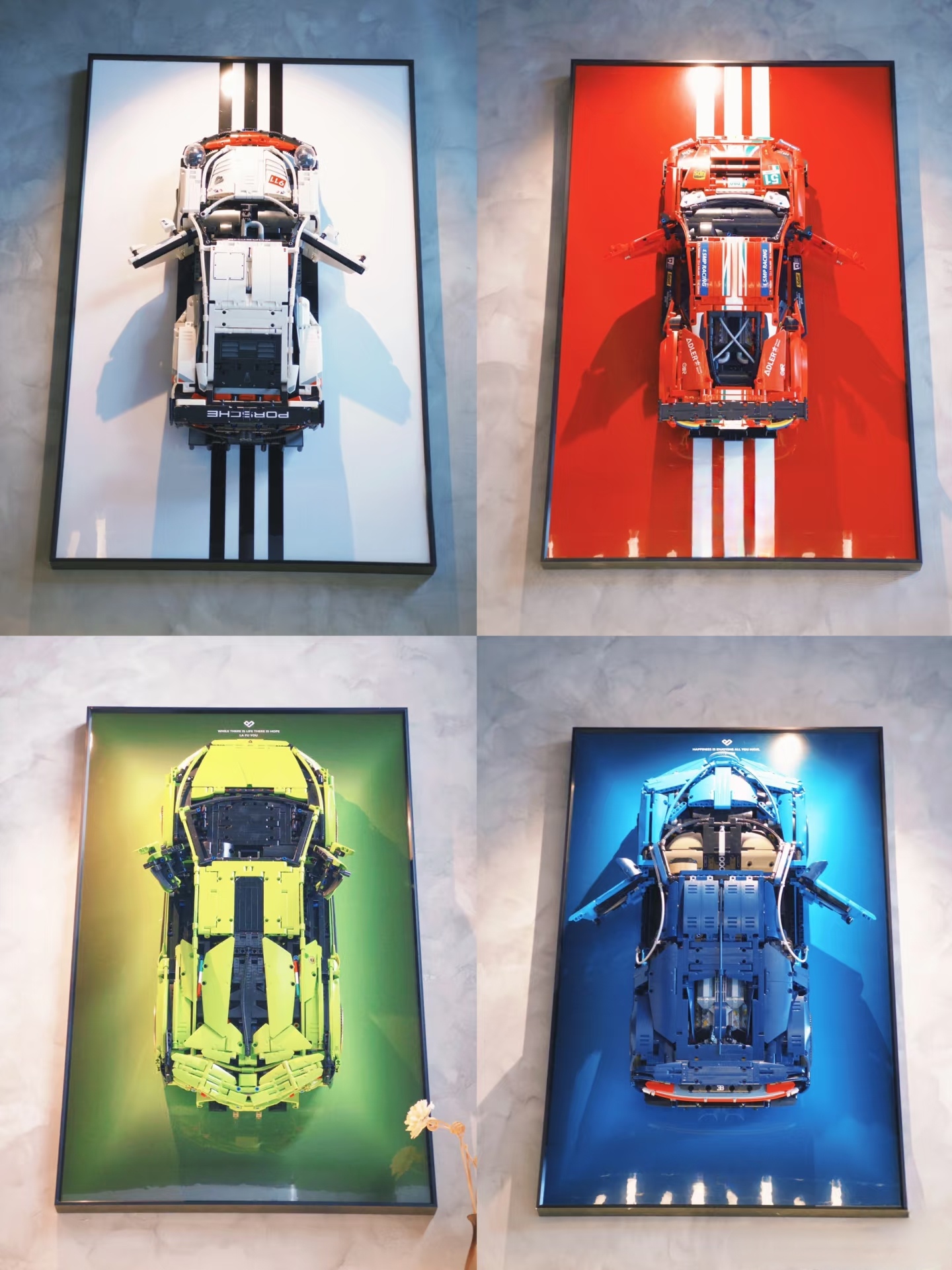 Display Wallboard for LEGO LEG - مراجعة Model Kit Ferrari وسعره