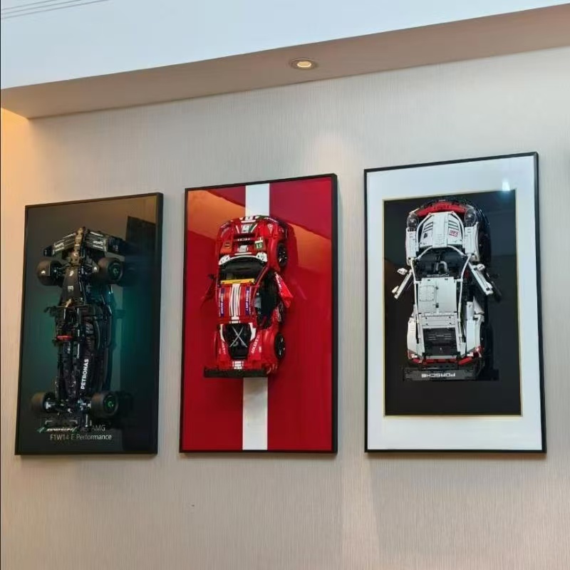 Display Wallboard for LEGO LEG - مراجعة Model Kit Ferrari وسعره