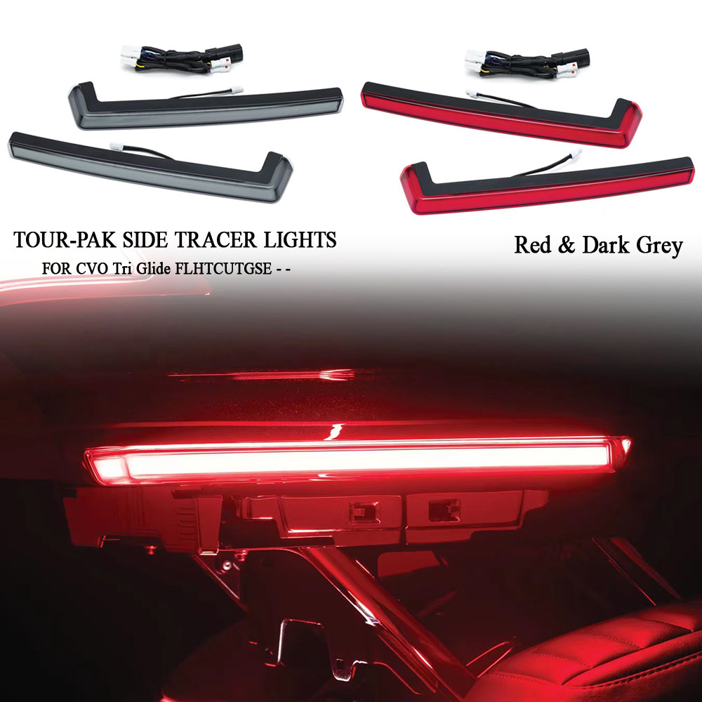 Motorcycle Red/Smoke Tour Pak  - مراجعة Panel Line Marker وسعره