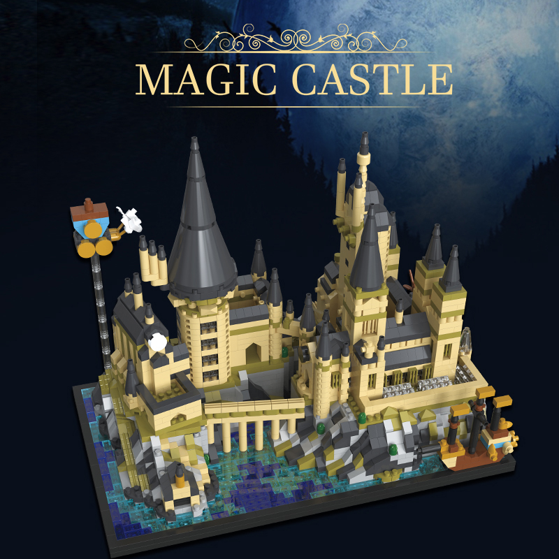 Medieval Magic Castle Harry Po - مراجعة Model Kit Harry Potter وسعره