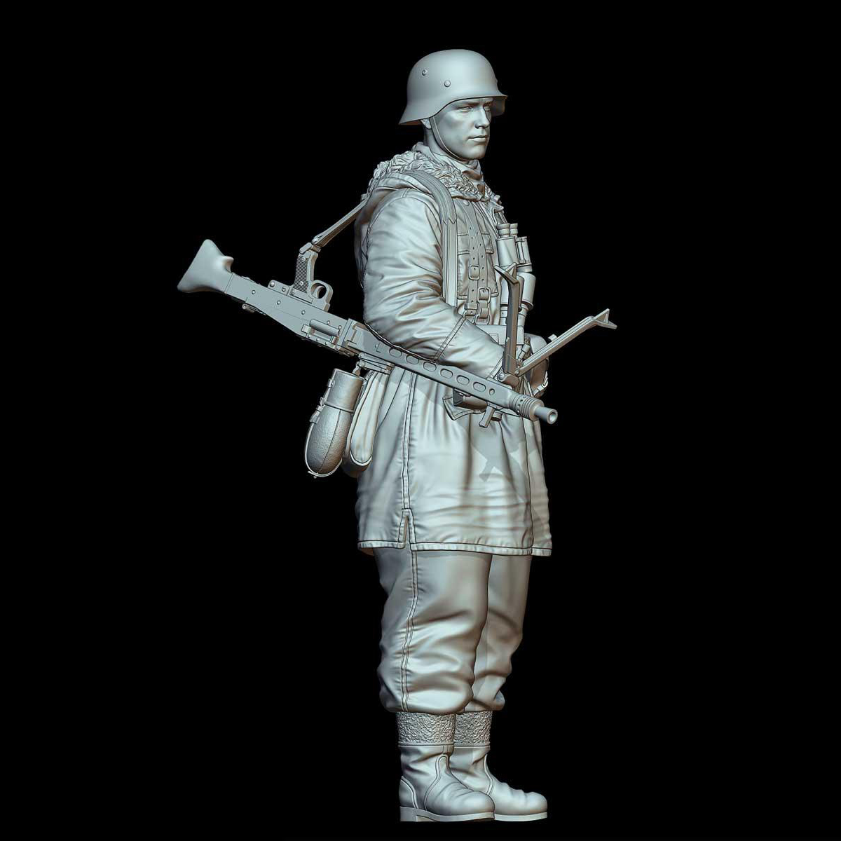 1/16 Resin Model Figure Kits G - مراجعة Model Kit Entry Grade وسعره
