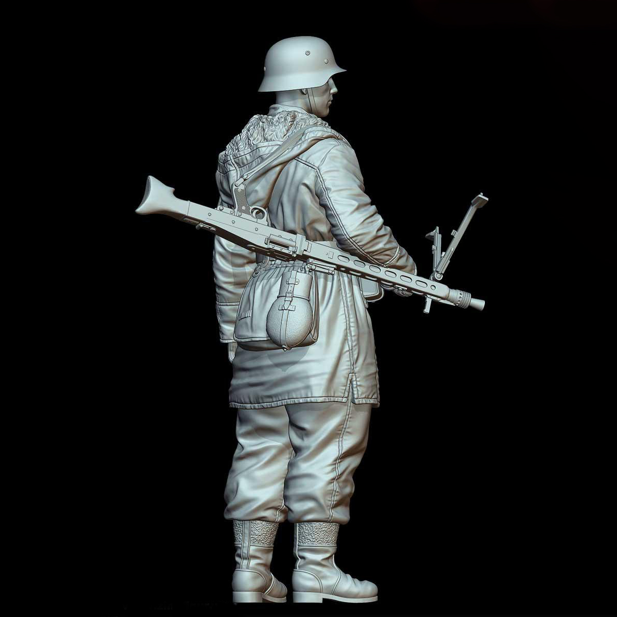 1/16 Resin Model Figure Kits G - مراجعة Model Kit Entry Grade وسعره