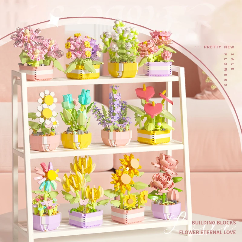 Flower Succulents Building Blo - مراجعة Model Kit Chemistry وسعره