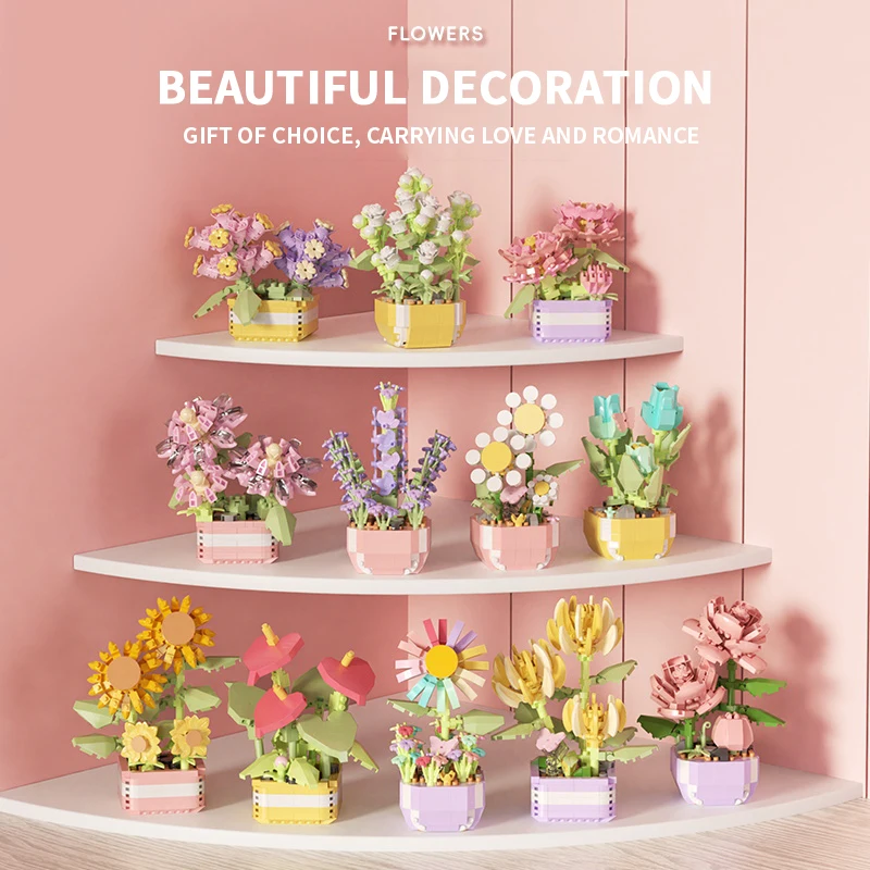 Flower Succulents Building Blo - مراجعة Model Kit Chemistry وسعره