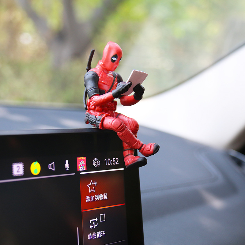 Desk Decoration Deadpool Car H - مراجعة Model Kit Deadpool وسعره