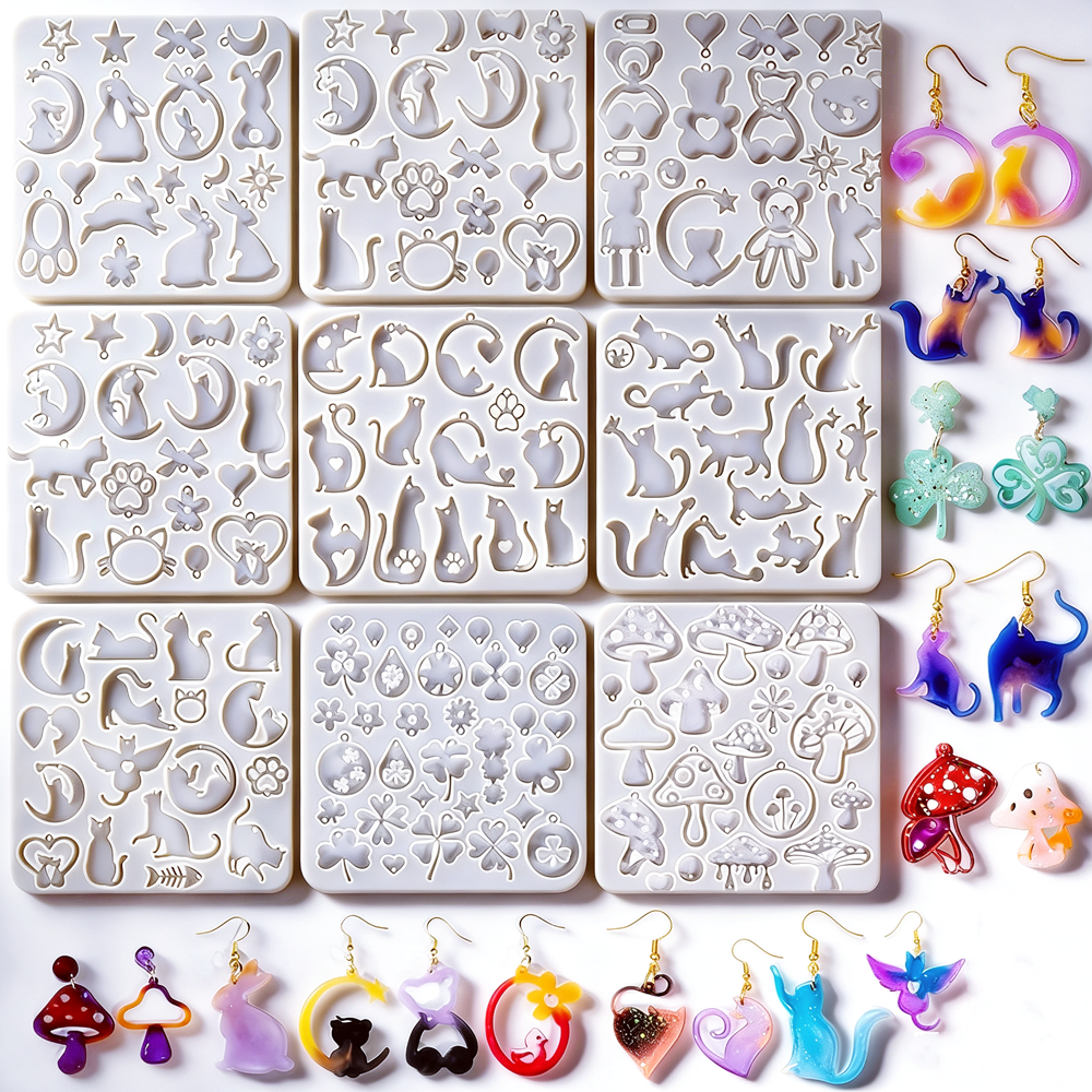 Cute Silicone Molds Kit for Re - مراجعة Resin Kit Cast وسعره