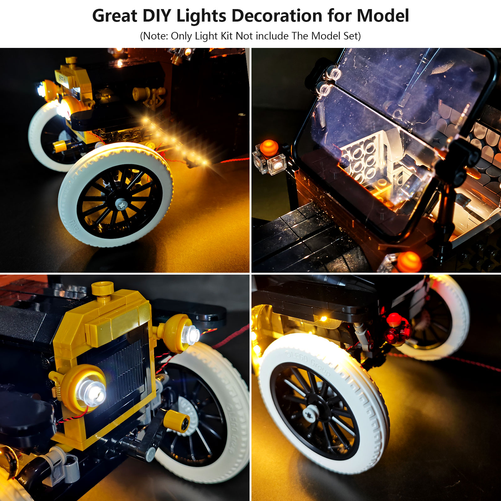 LYBMTWF LED Lighting Kit Compa - مراجعة Model Kit Chemistry وسعره