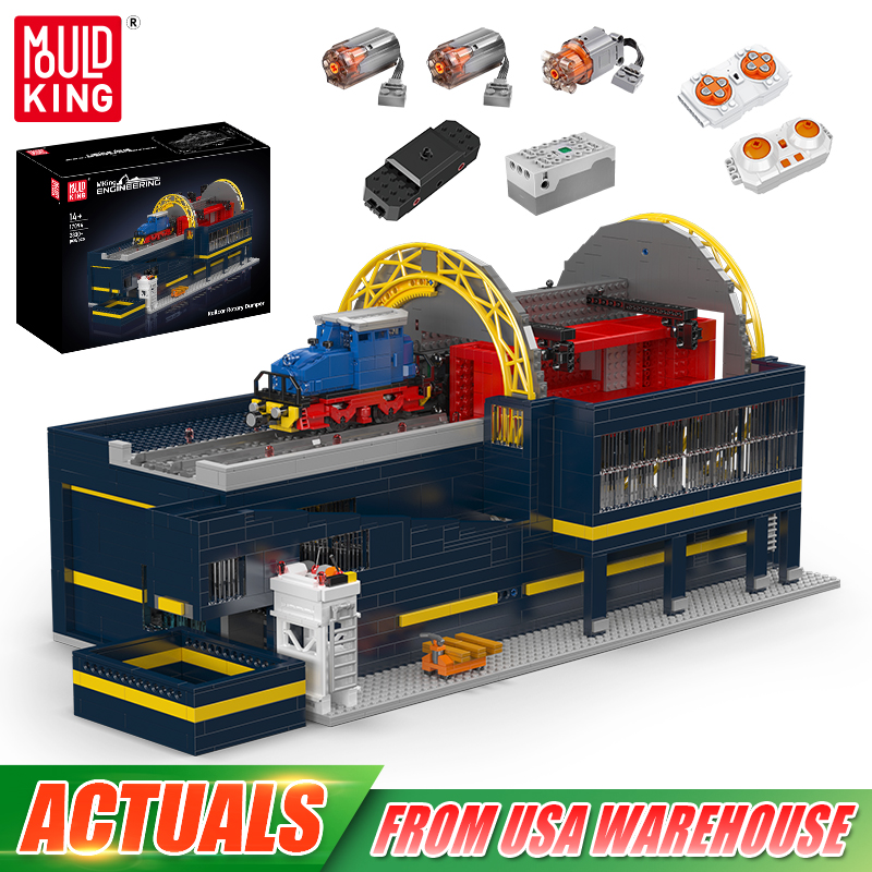 Mould King 17094 Technical Tra - مراجعة Model Kit Train وسعره