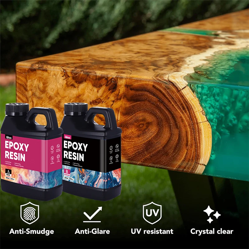 500ml 1000ml Easy Mixing Epoxy - مراجعة Resin Kit Cast وسعره