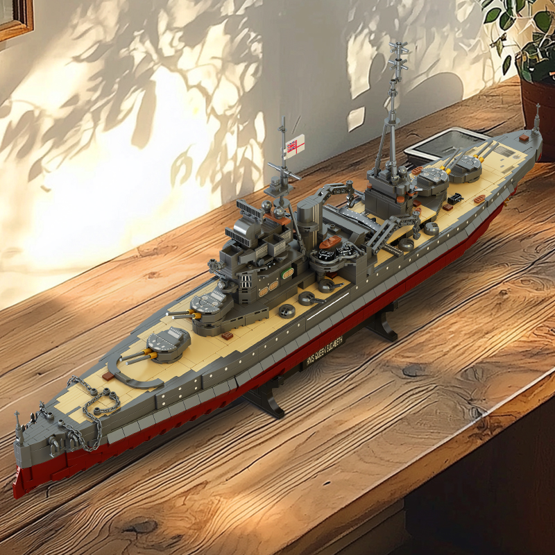 2277PCS Military World War II  - مراجعة Model Kit Battleship وسعره