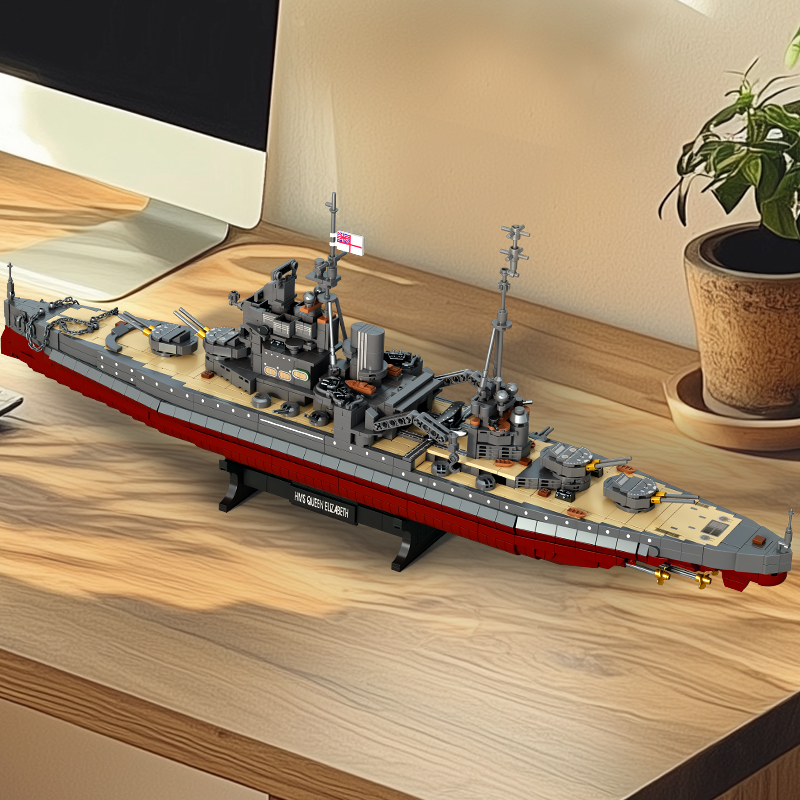 2277PCS Military World War II  - مراجعة Model Kit Battleship وسعره