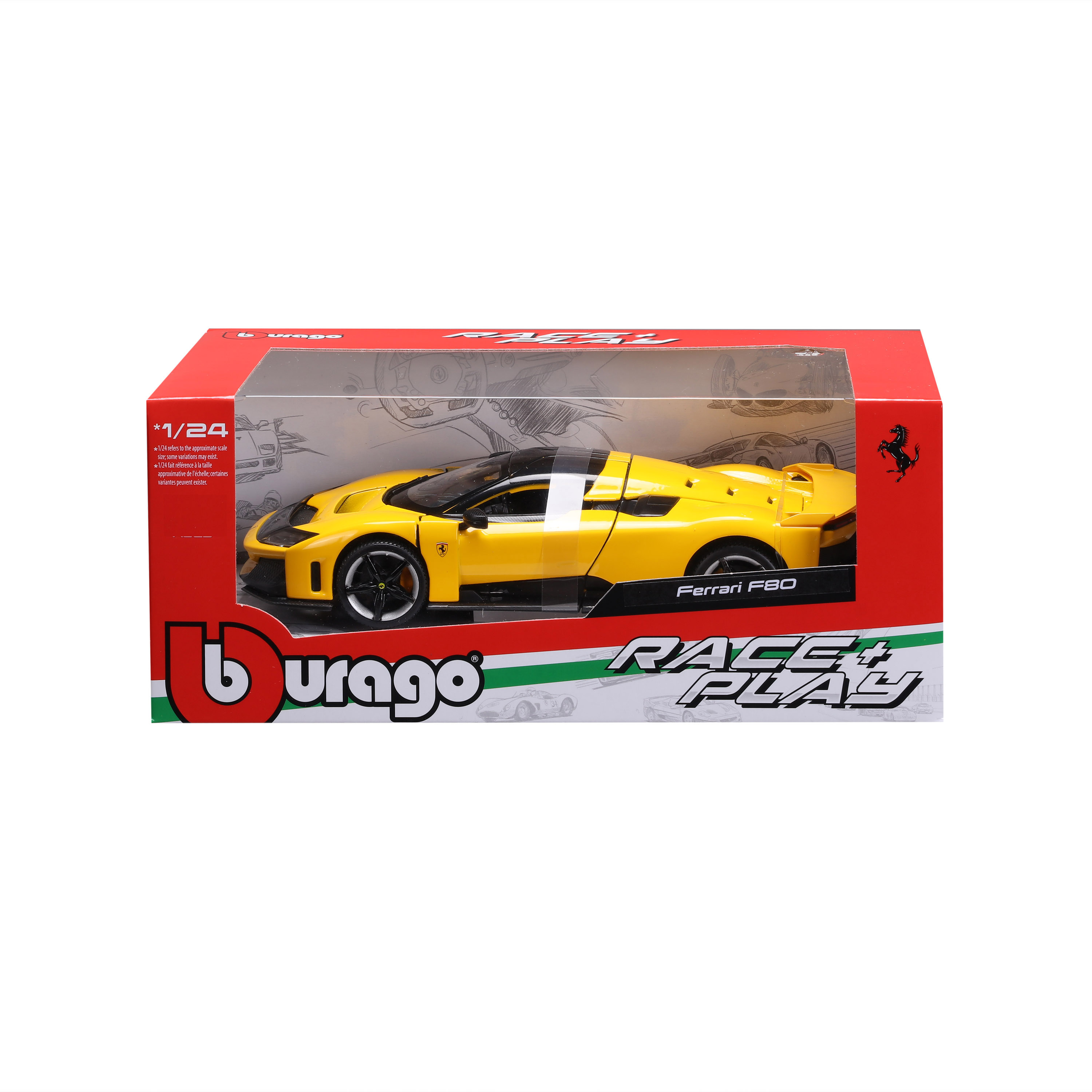Bburago 1/24 Scale Ferrari F80 - مراجعة Model Kit Ferrari وسعره