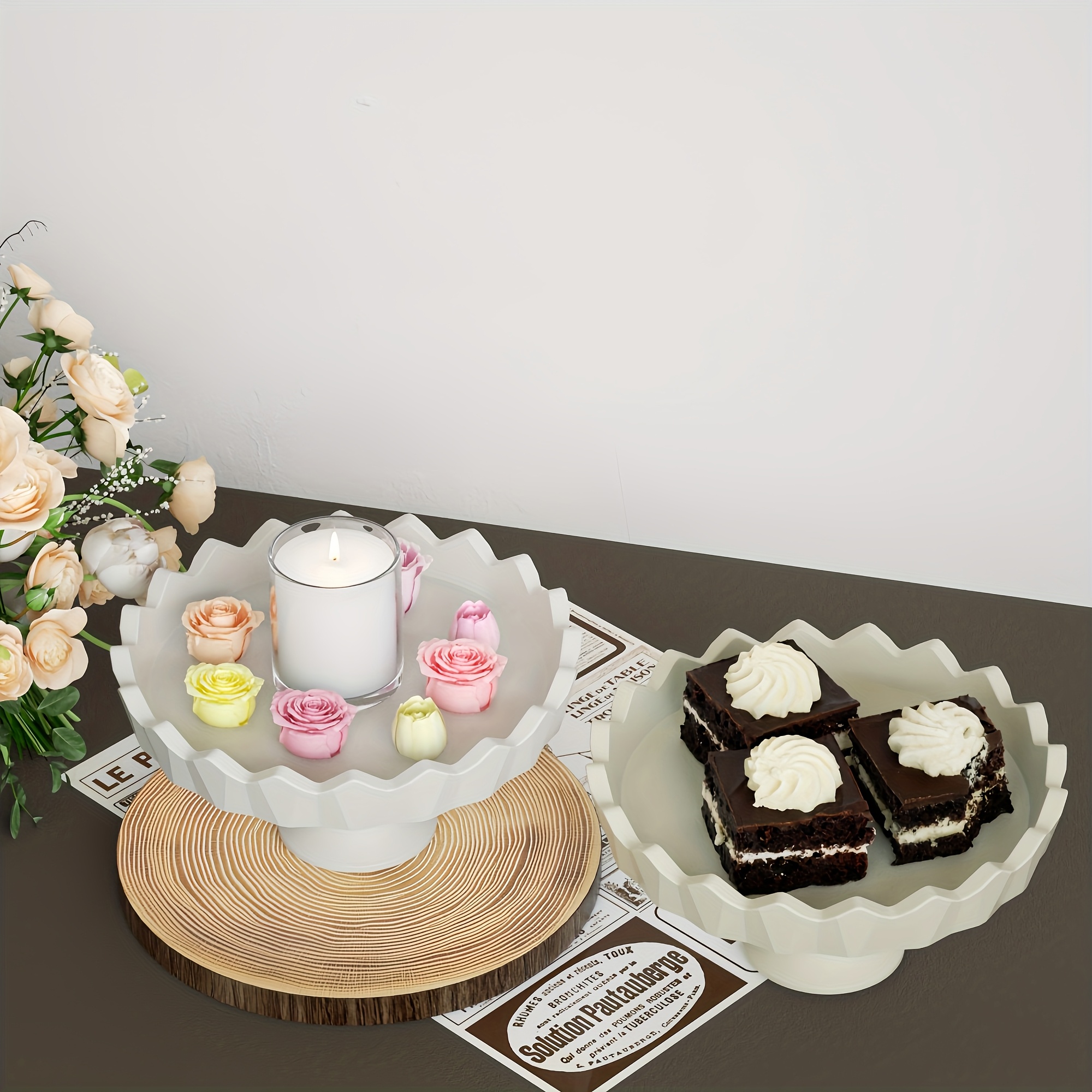 2pcs Silicone Tray Mold Set, R - مراجعة Resin Kit Cast وسعره