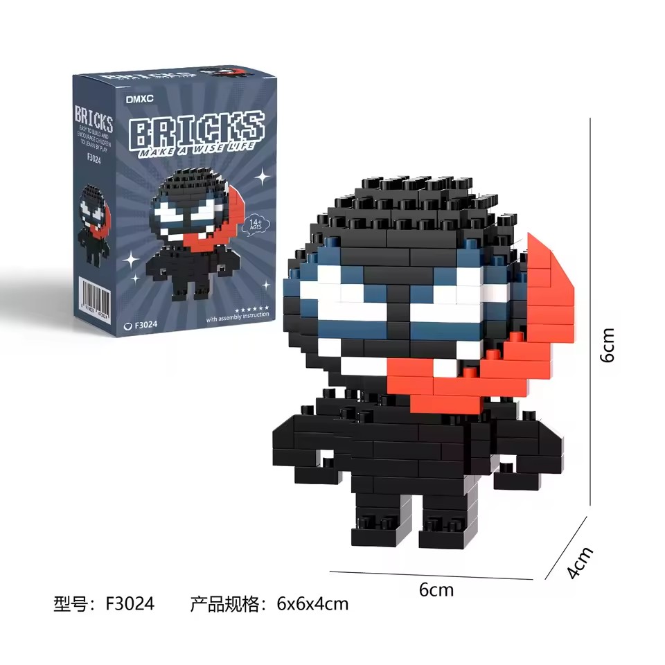 Marvel Spider-Man Building Blo - مراجعة Model Kit Venom وسعره