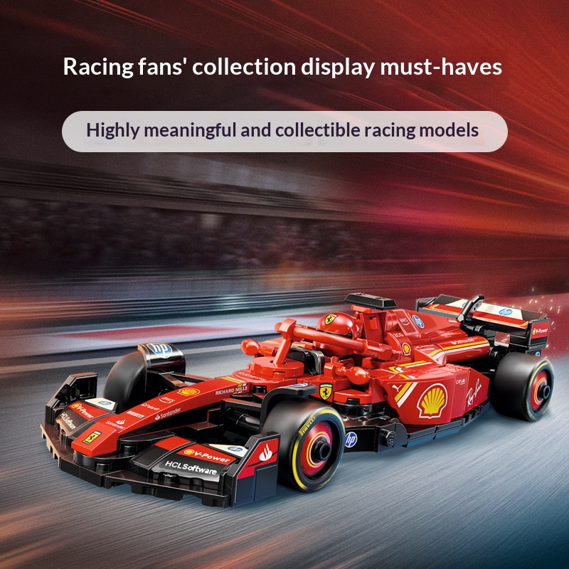 LEGO (LEGO) Building Block Ass - مراجعة Model Kit Ferrari وسعره
