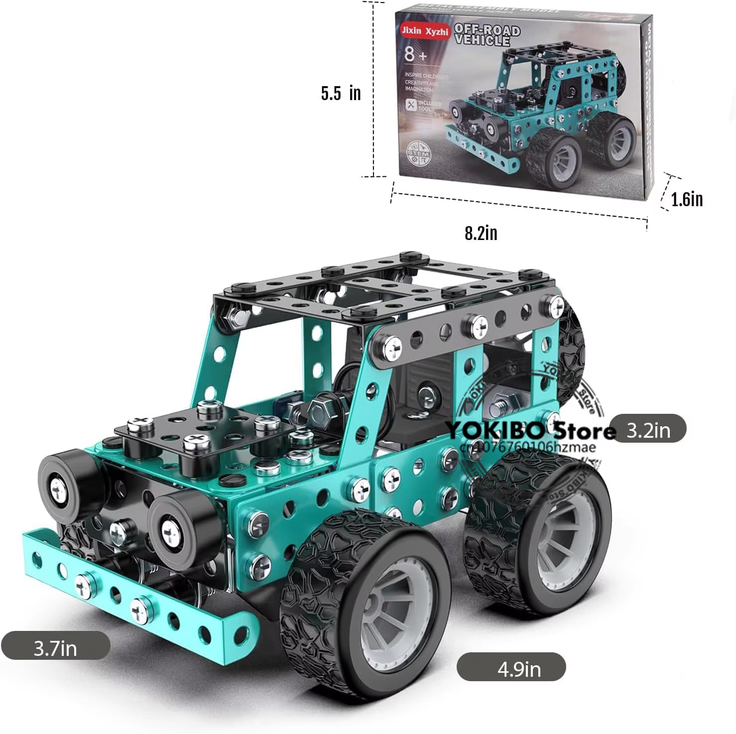 Building Toys Model Truck Set  - مراجعة Model Kit Chemistry وسعره
