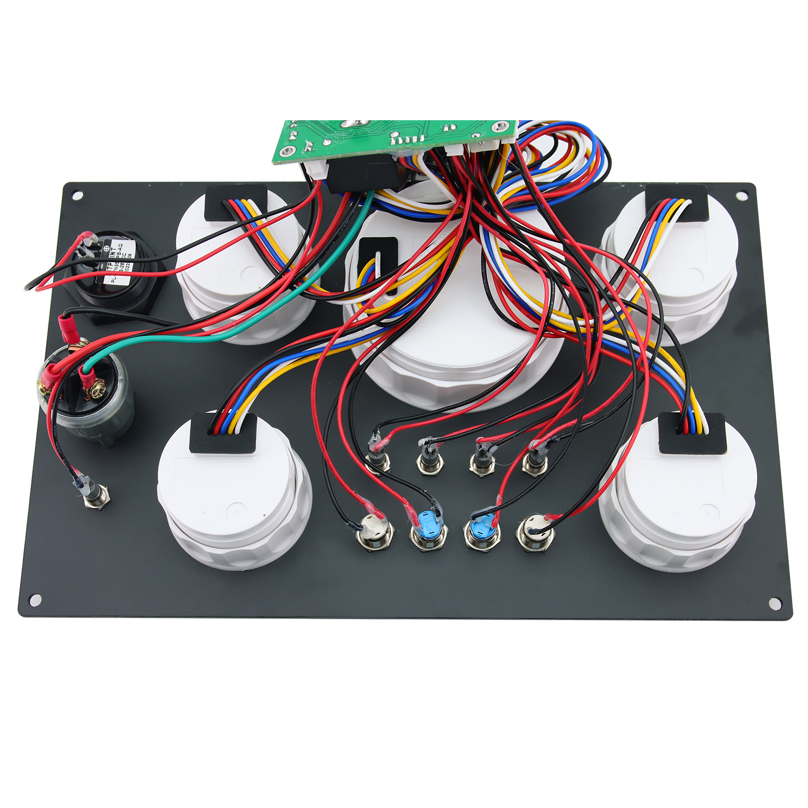 Boat Dashboard 5 Gauge Set 12v - مراجعة Panel Line Marker وسعره