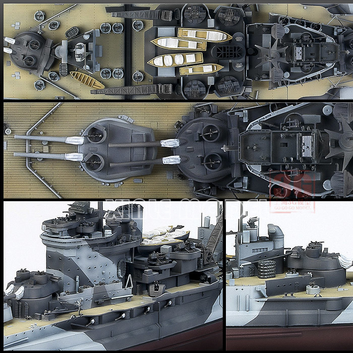 Academy Ship Model Kit 14105 Q - مراجعة Model Kit Battleship وسعره