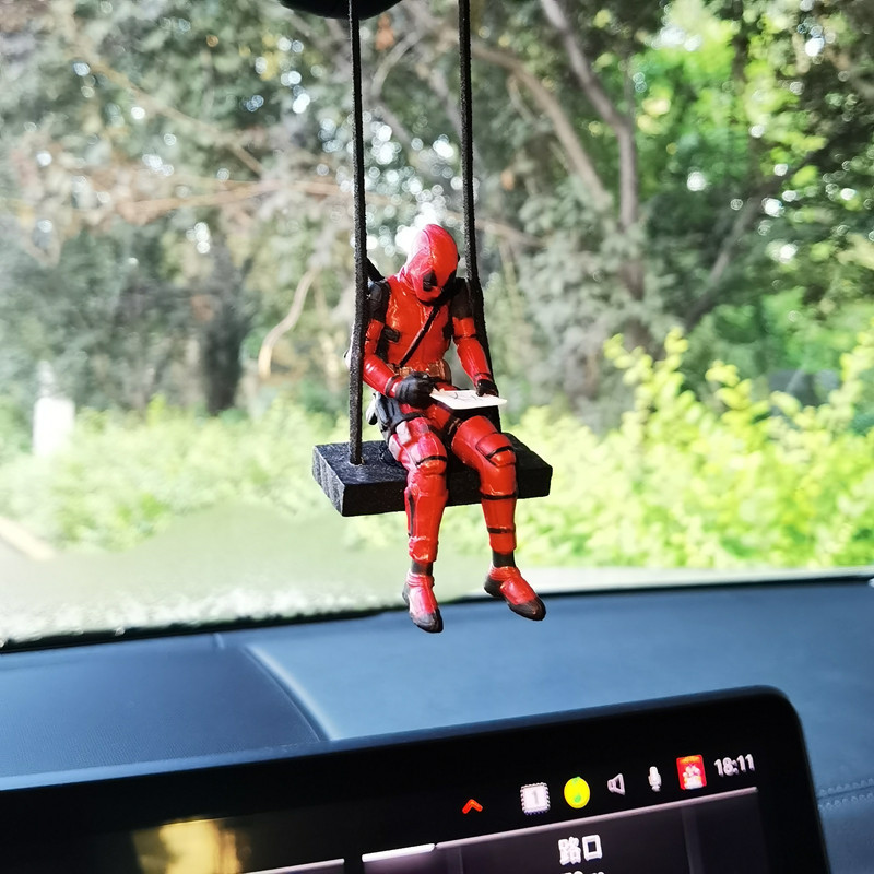 NWE Marvel Deadpool Car Rearvi - مراجعة Model Kit Deadpool وسعره