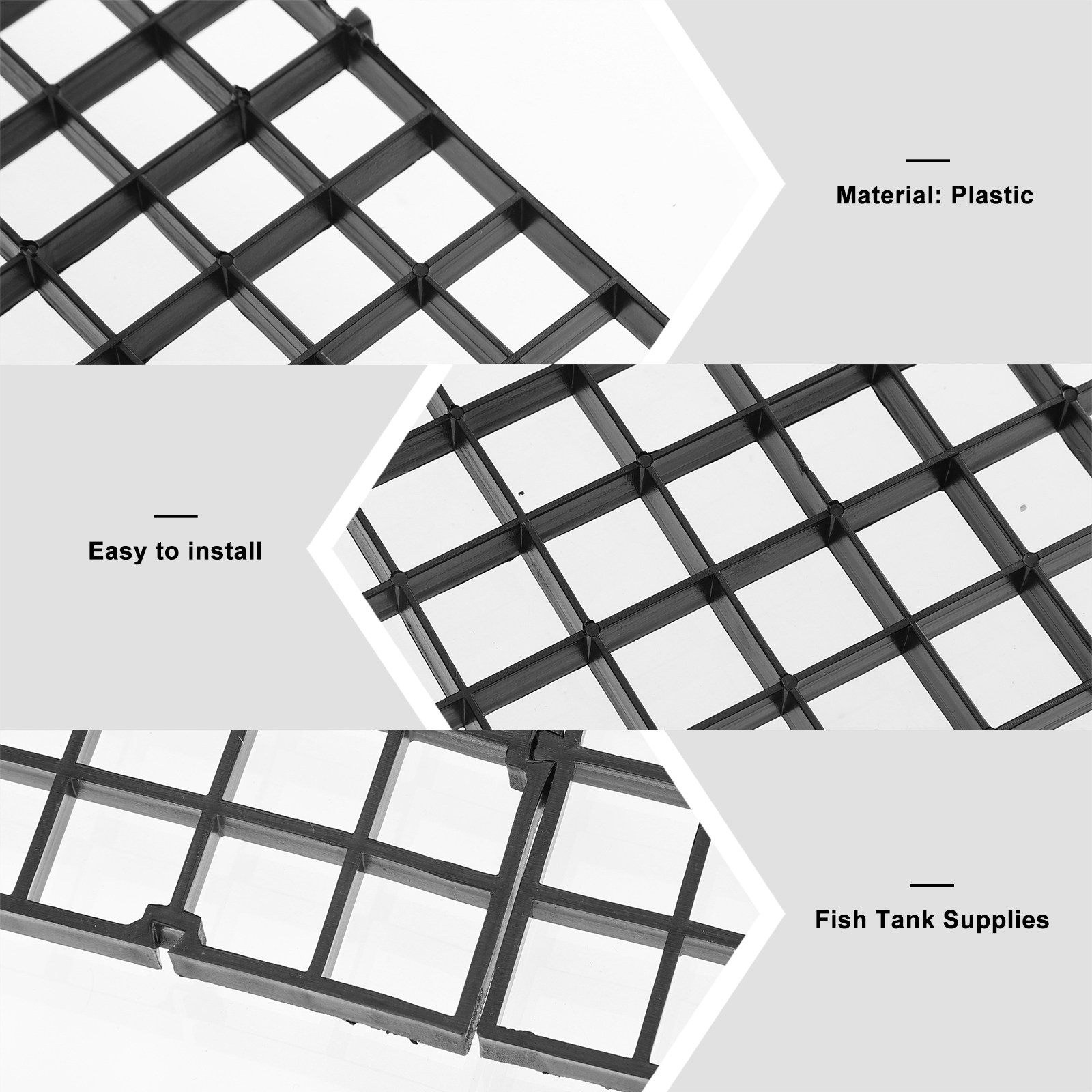 10Pcs Aquarium Divider Tray Pl - مراجعة Panel Line Marker وسعره