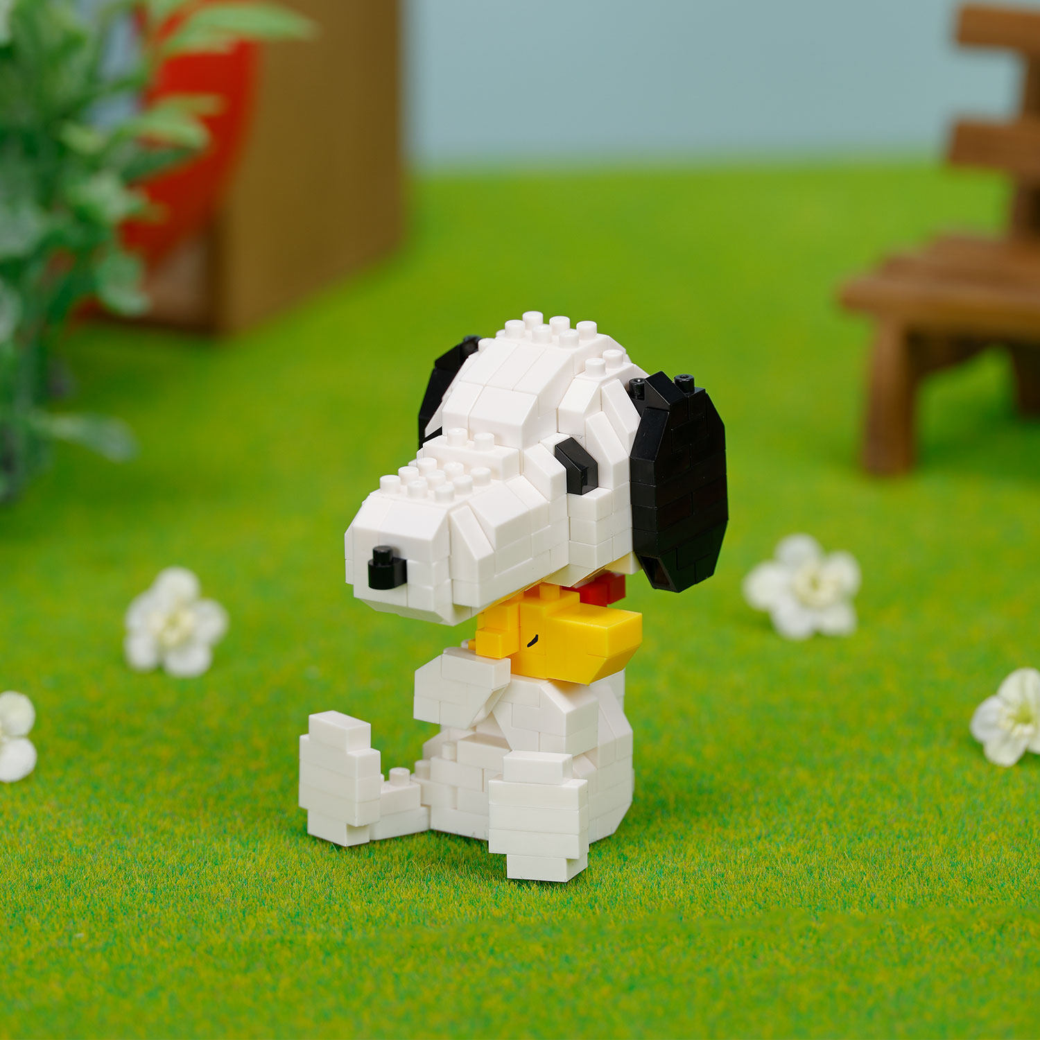 Nanoblock Peanuts Series Joe C - مراجعة Model Kit Toy وسعره