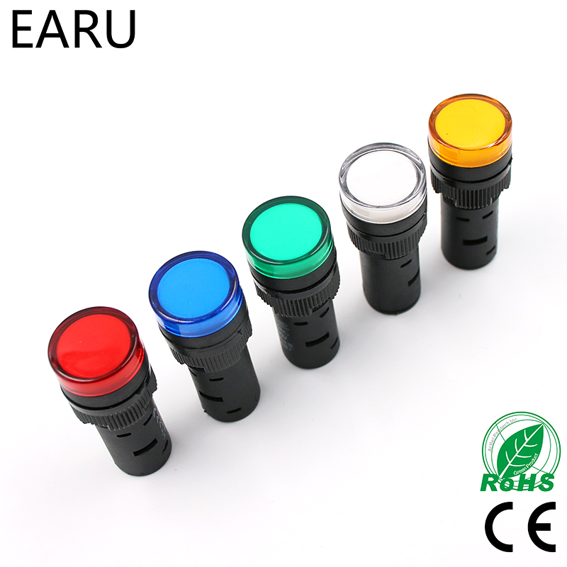 1pcs 16mm Panel Mount Signal P - مراجعة Panel Line Marker وسعره
