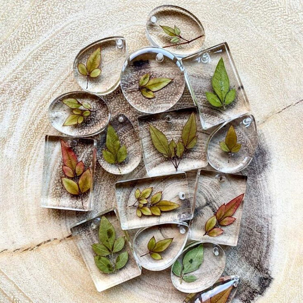 20Pcs/Set DIY Keychain Pendant - مراجعة Resin Kit Cast وسعره