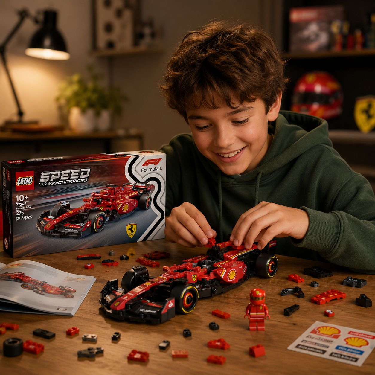 LEGO Speed Champions Ferrari S - مراجعة Model Kit Ferrari وسعره