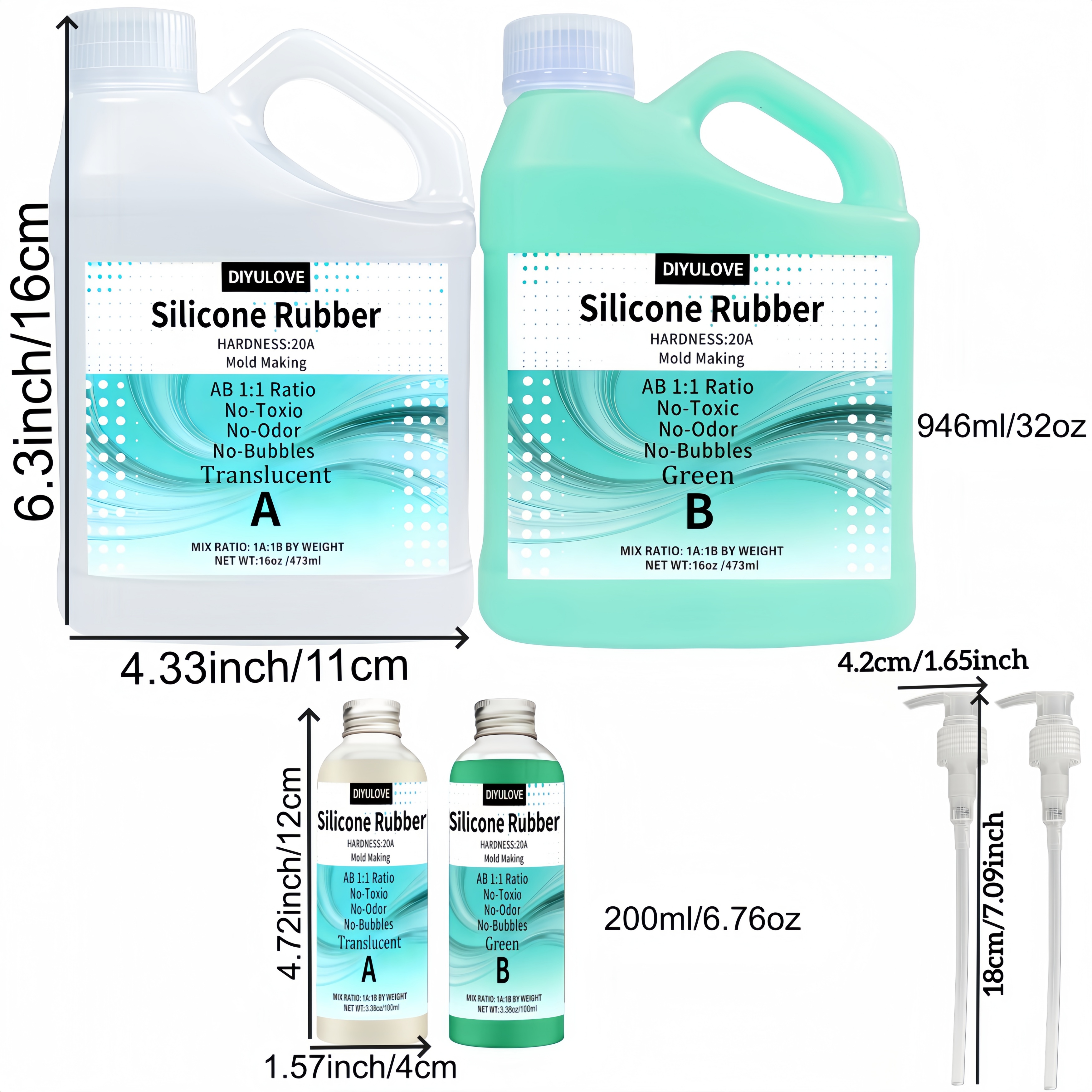 Super Elastic 15A Liquid Silic - مراجعة Resin Kit Cast وسعره