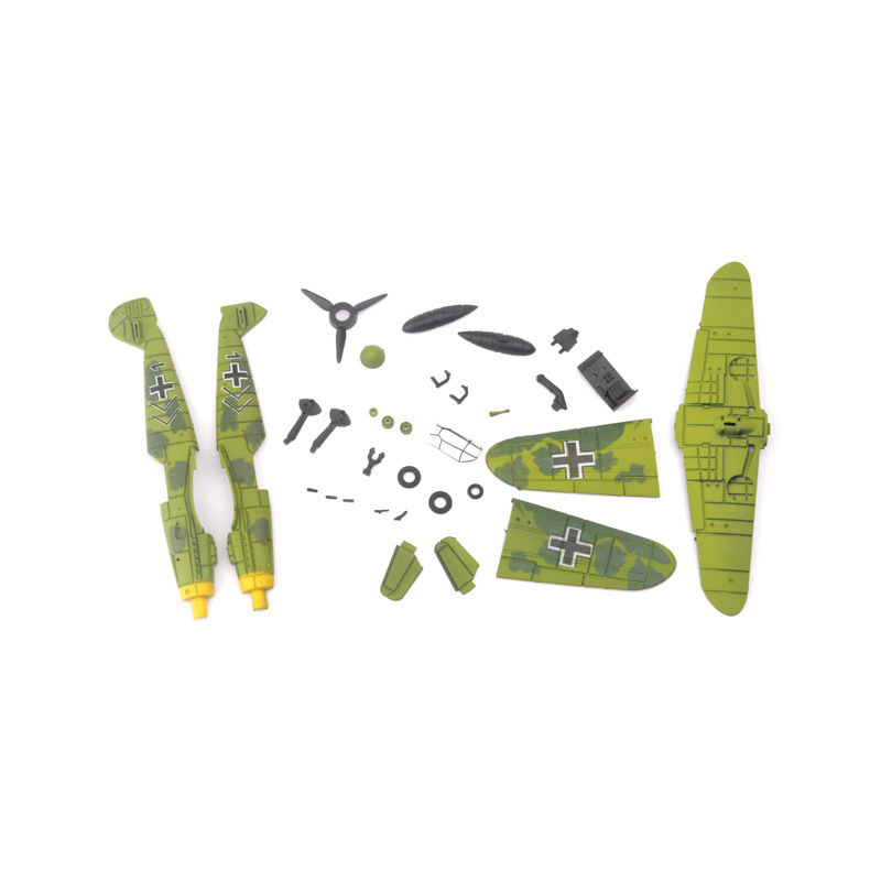 1/48 WWII 4D BF109 Assemble Mo - مراجعة Model Kit Entry Grade وسعره