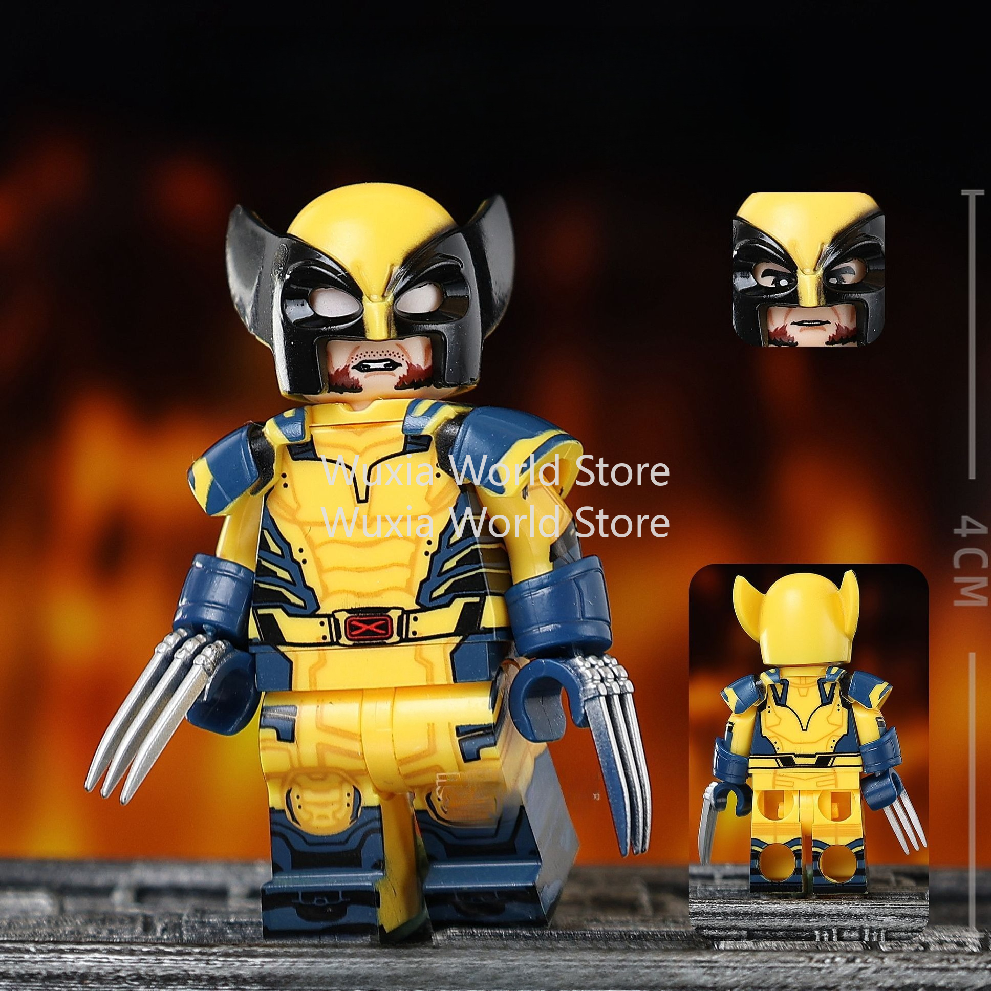 5cm Marvel Deadpool Wolverine  - مراجعة Model Kit Deadpool وسعره