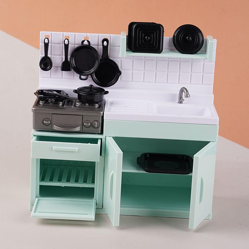 1 Set Compact Kitchenware Kit  - مراجعة Model Kit Toy وسعره