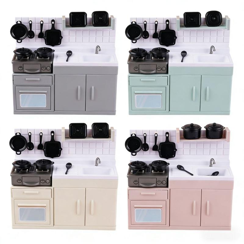 1 Set Compact Kitchenware Kit  - مراجعة Model Kit Toy وسعره