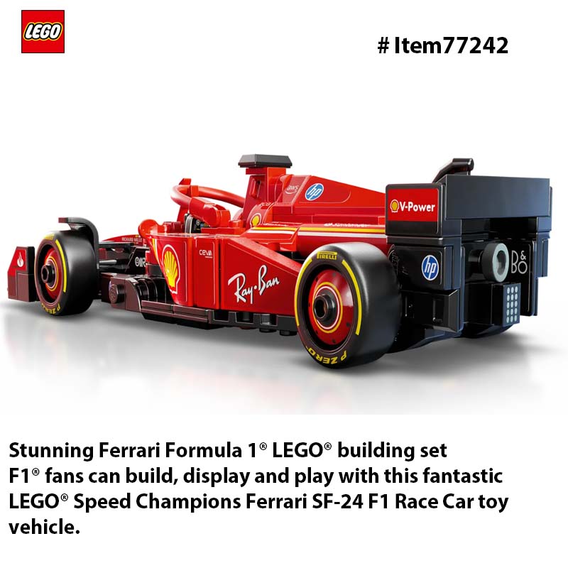 LEGO 77242 Speed Champions Fer - مراجعة Model Kit Ferrari وسعره