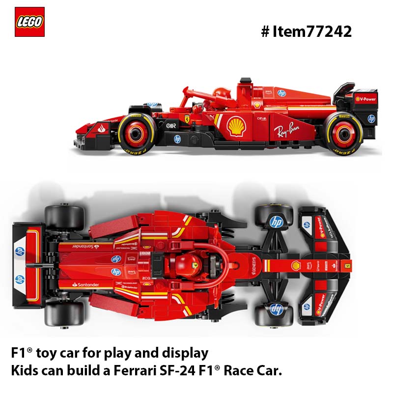 LEGO 77242 Speed Champions Fer - مراجعة Model Kit Ferrari وسعره