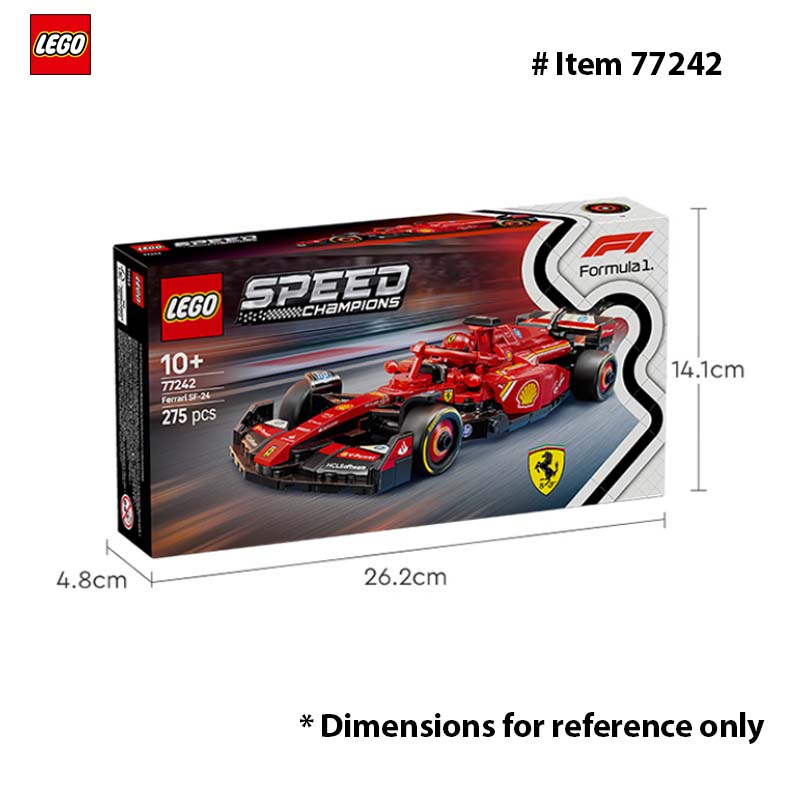LEGO 77242 Speed Champions Fer - مراجعة Model Kit Ferrari وسعره