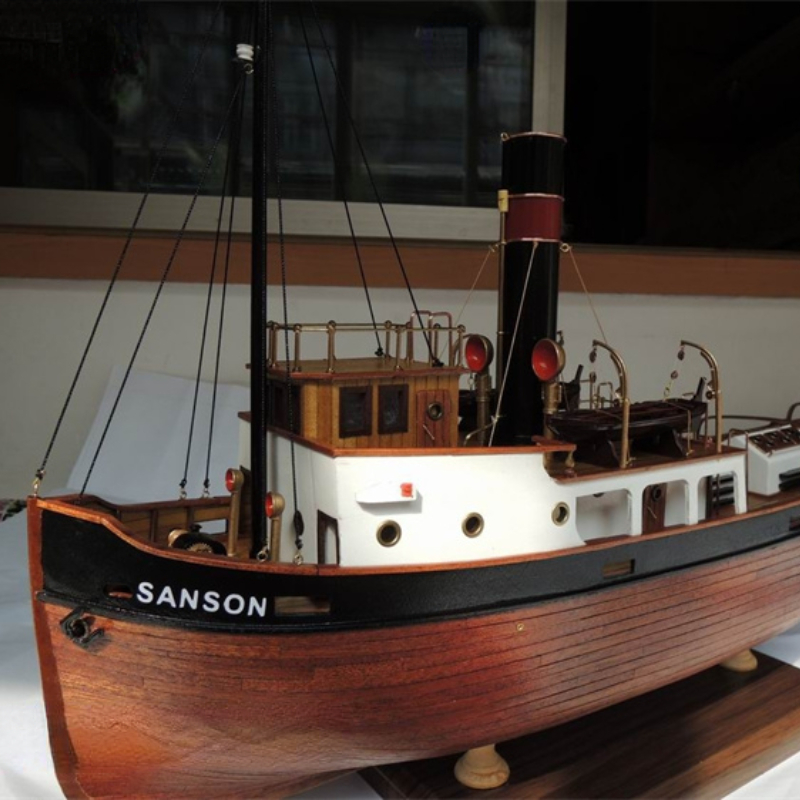 1:50 Laser-cut Wooden Boat Mod - مراجعة Model Kit Entry Grade وسعره