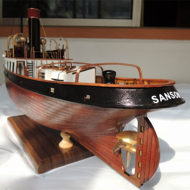 1:50 Laser-cut Wooden Boat Mod - مراجعة Model Kit Entry Grade وسعره