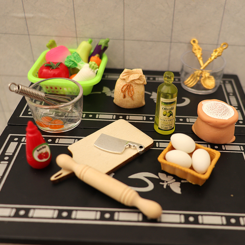 1/12 Dollhouse Miniature Kitch - مراجعة Model Kit Toy وسعره
