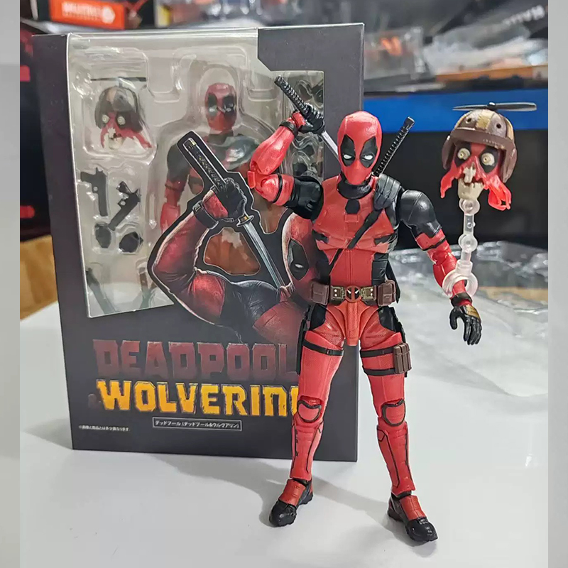 Deadpool Action Figure SHF Dea - مراجعة Model Kit Deadpool وسعره
