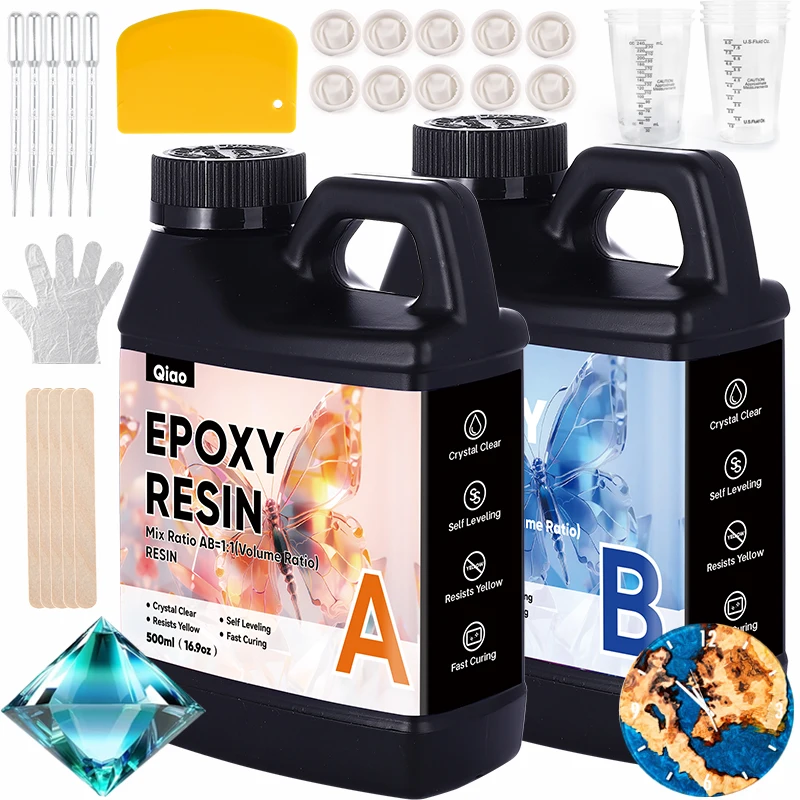 Anti-Yellowing Crystal Clear E - مراجعة Resin Kit Cast وسعره