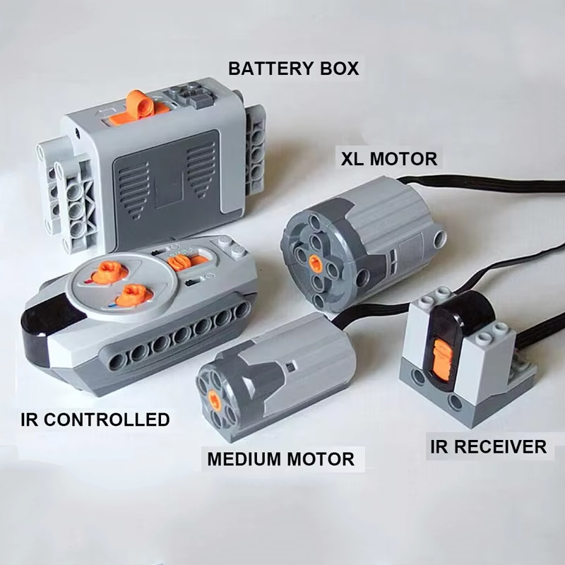MOC Power Functions M/L/XL Ser - مراجعة Model Kit Train وسعره